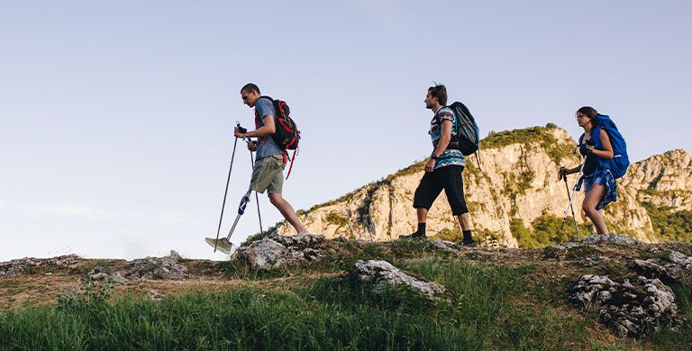 Columbia store hiking poles